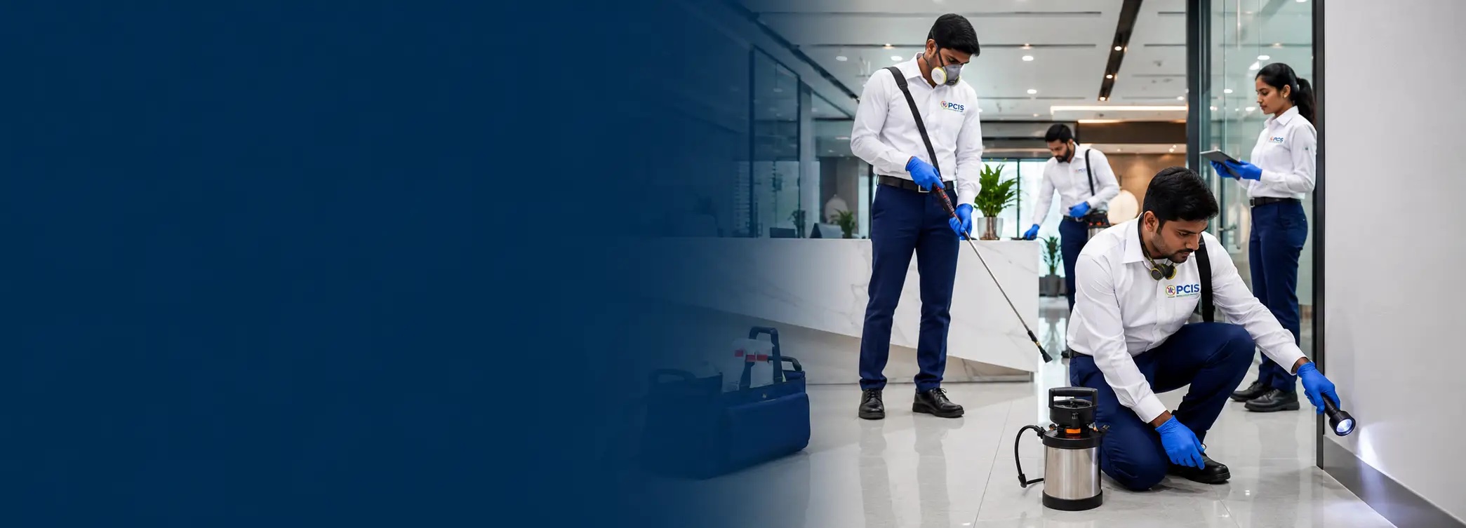 Commercial facility protected by professional pest management