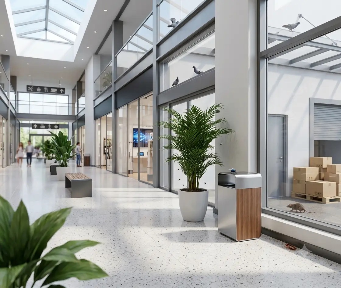 Commercial Establishments environment protected by professional pest management