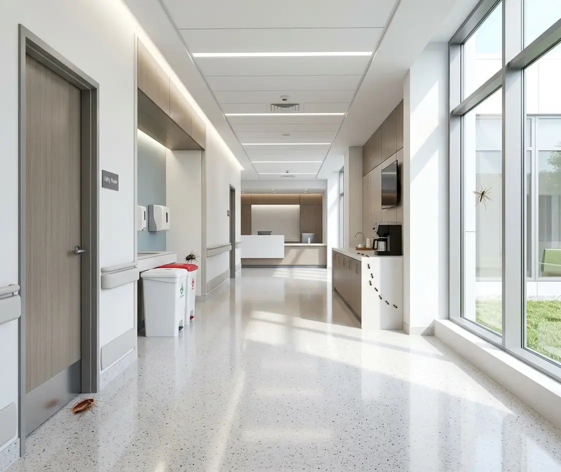 Healthcare & Hospitals environment protected by professional pest management