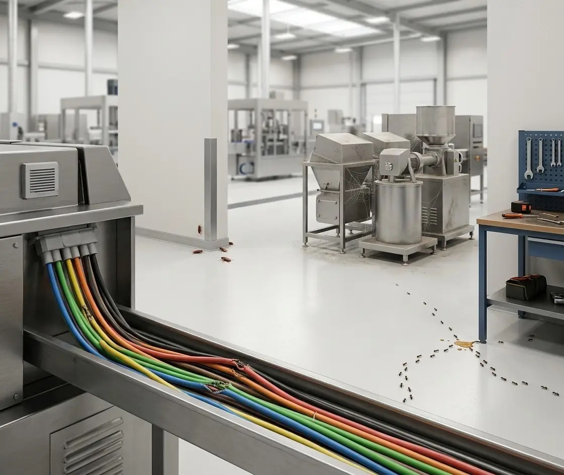 Manufacturing Industry environment protected by professional pest management